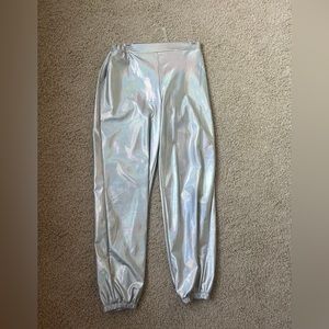 Metallic Pants